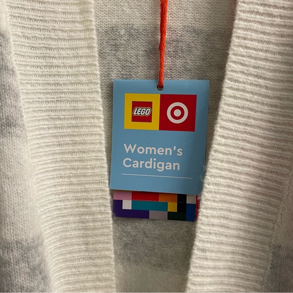Lego X Target Collaboration Color Block Duster Cardigan NWT XS - Picture 10 of 10